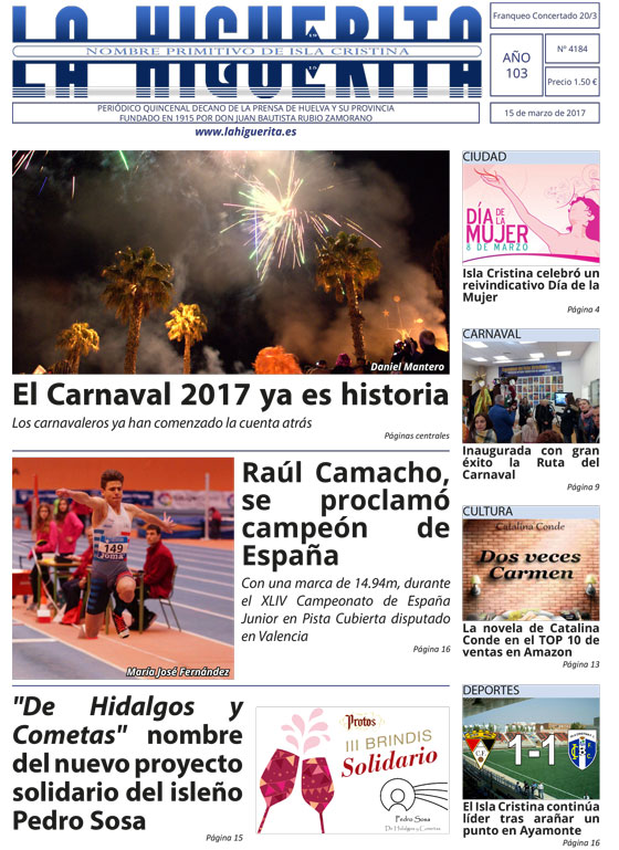 15 de marzo de 2017