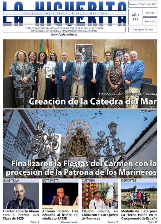 Portada 1 de agosto de 2025