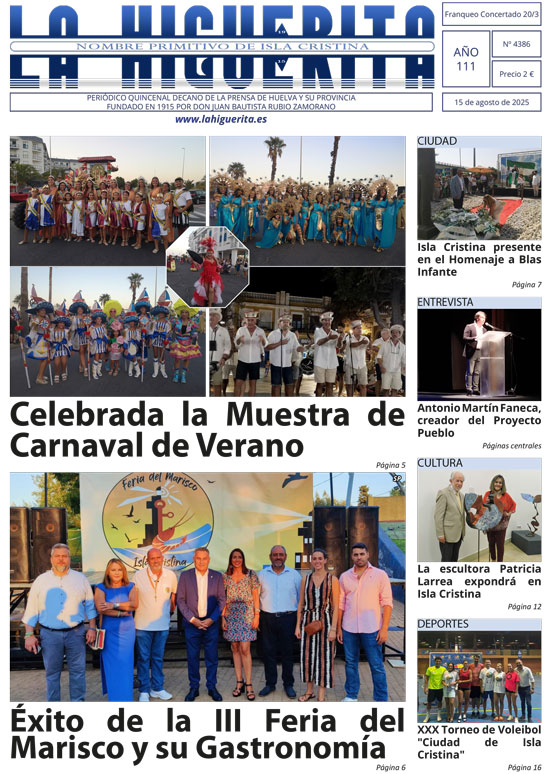 Portada 15 de agosto de 2025
